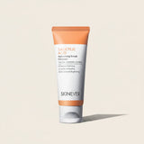 Tube of Skinever Salicylic Acid Refreshing Scrub Cleanser on a white background